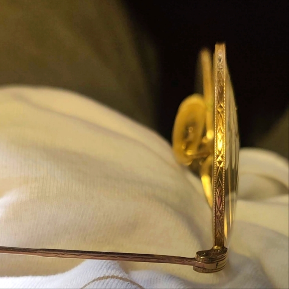 Antique 1930's 2 pair 10-12k Gold Eyeglasses Yellow Gold and White Gold Frames - Picture 12 of 16